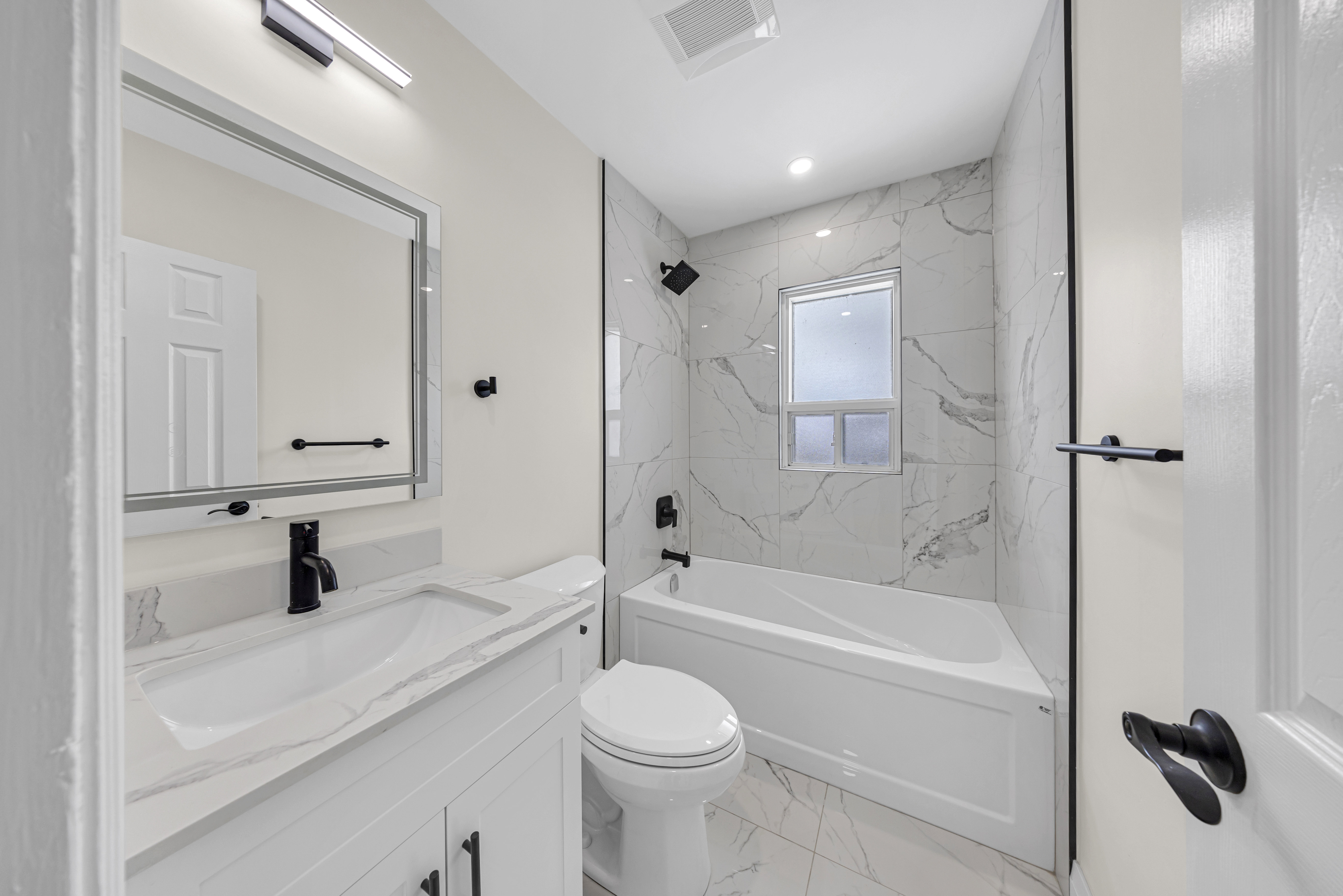 Lower-level guest suite renovation 1