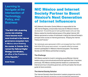 Technology case study on building Internet leadership