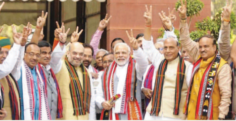 एनडीए की एकजुटता का संदेश दे गए मोदी |