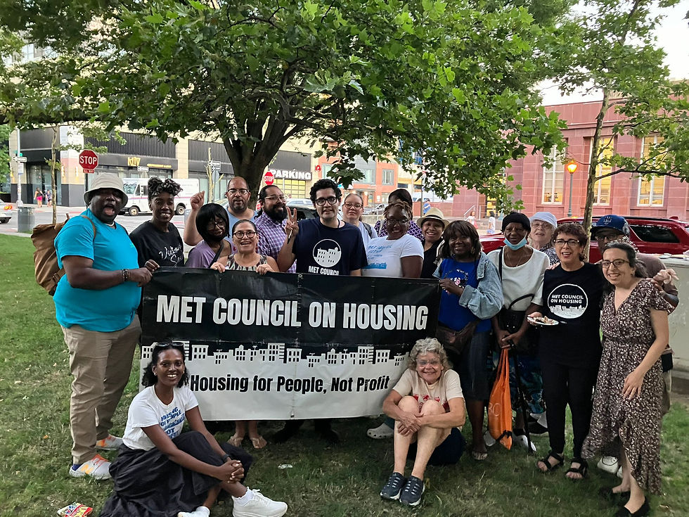 Queens Chapter Met Council on Housing Picnic at MacDonald Park, Forest Hills, Queens, NY. 2025.