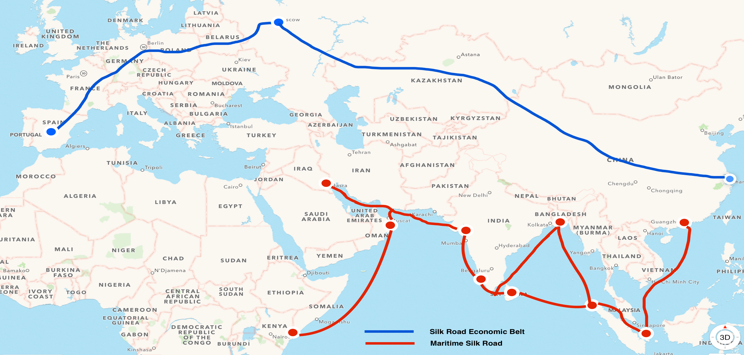 The Silk Road Economic Belt One Belt One Road Initiative