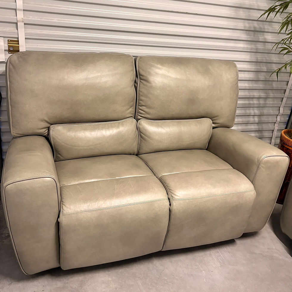 Thumbnail: Genuine Leather Electric Sofa Set