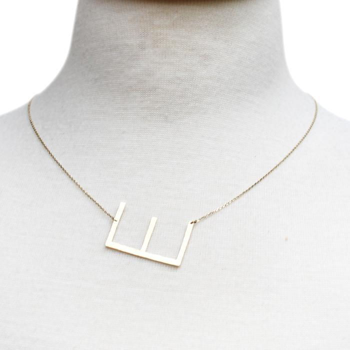 Thumbnail: Monogram Collection Initial Necklace