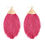Thumbnail: Oversized Tassel Drop Earrings