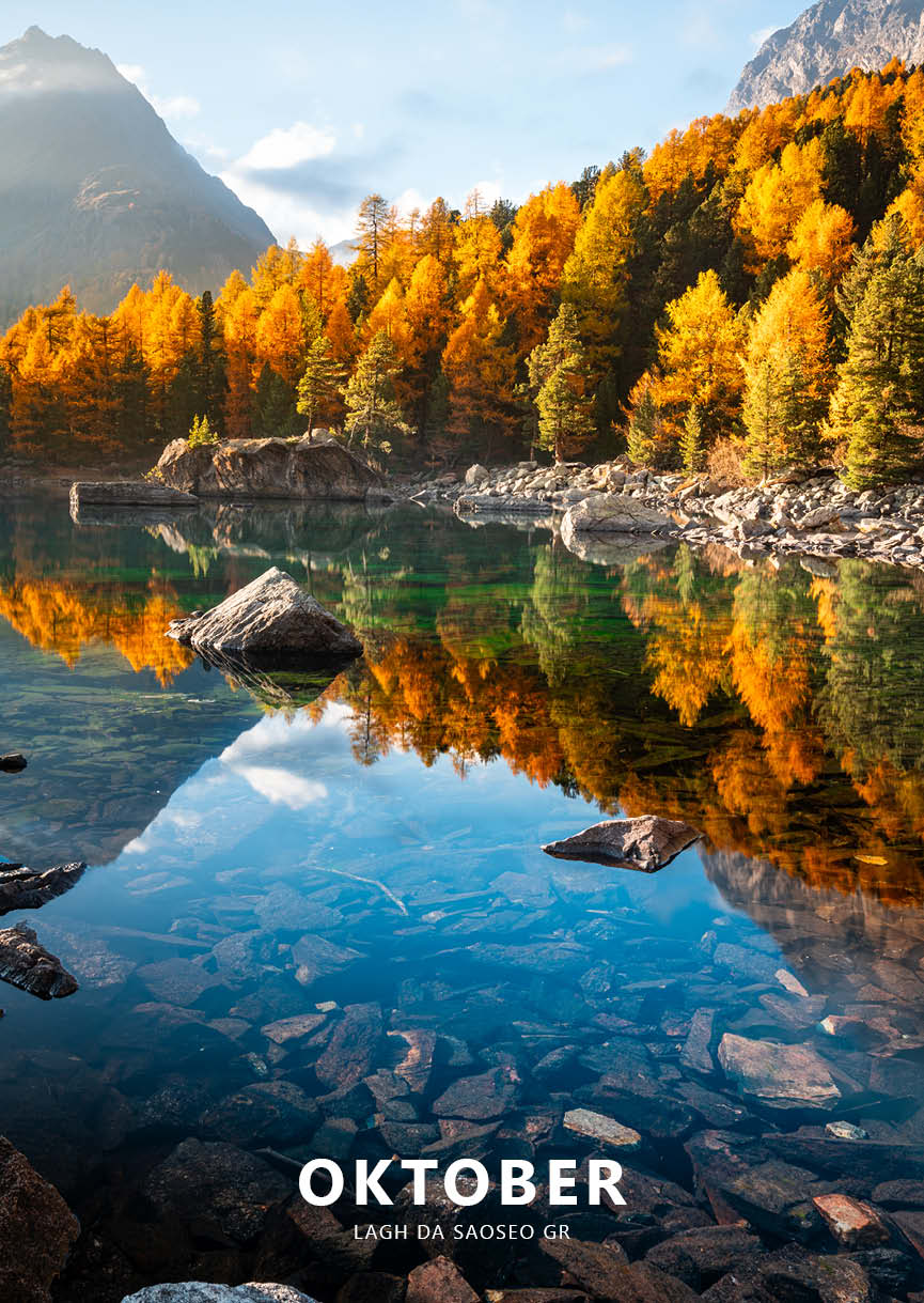 Monatsbilder 2026 Oktober