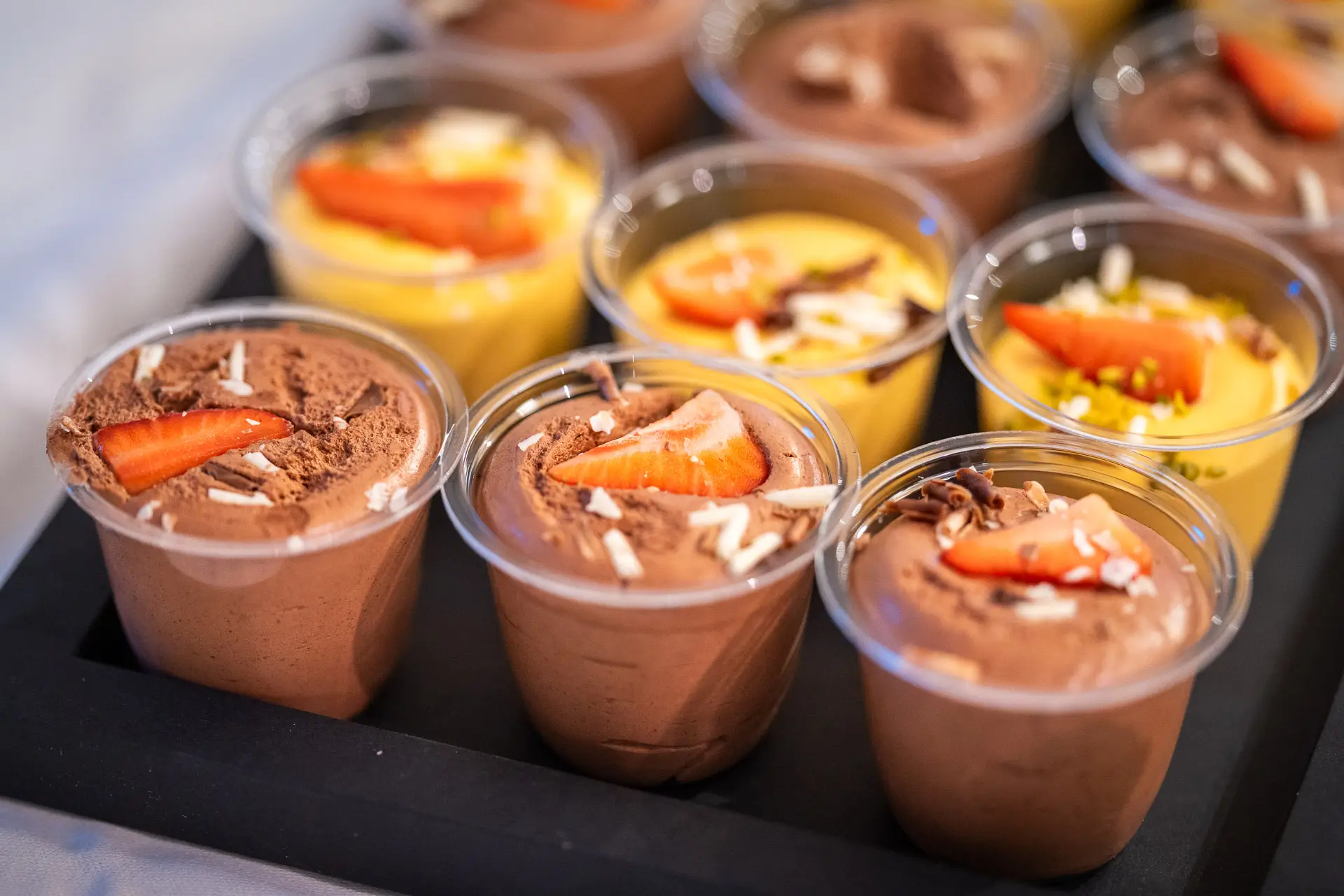 Dessertbuffet an Hochzeit