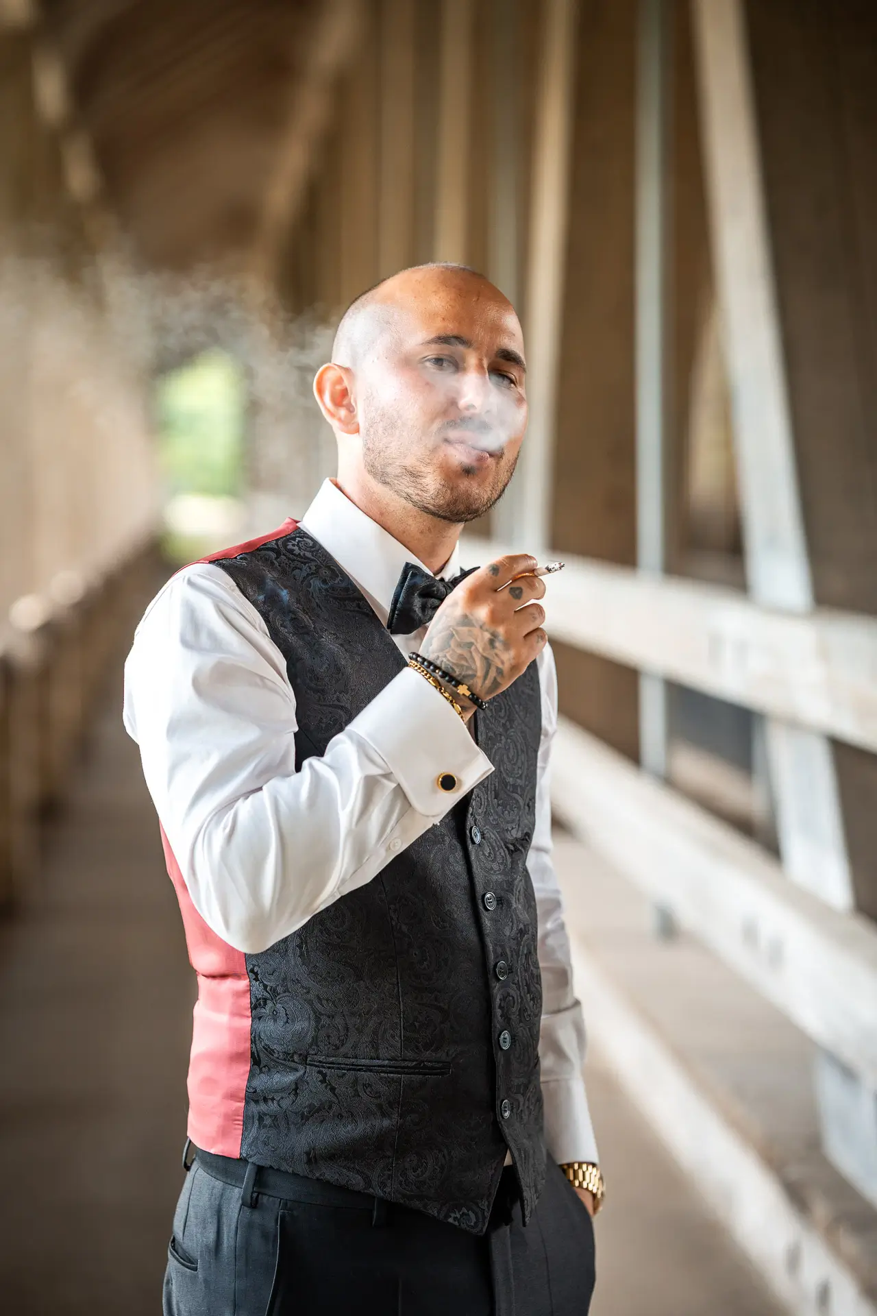 Paarportrait im Garten Schloss Laufen