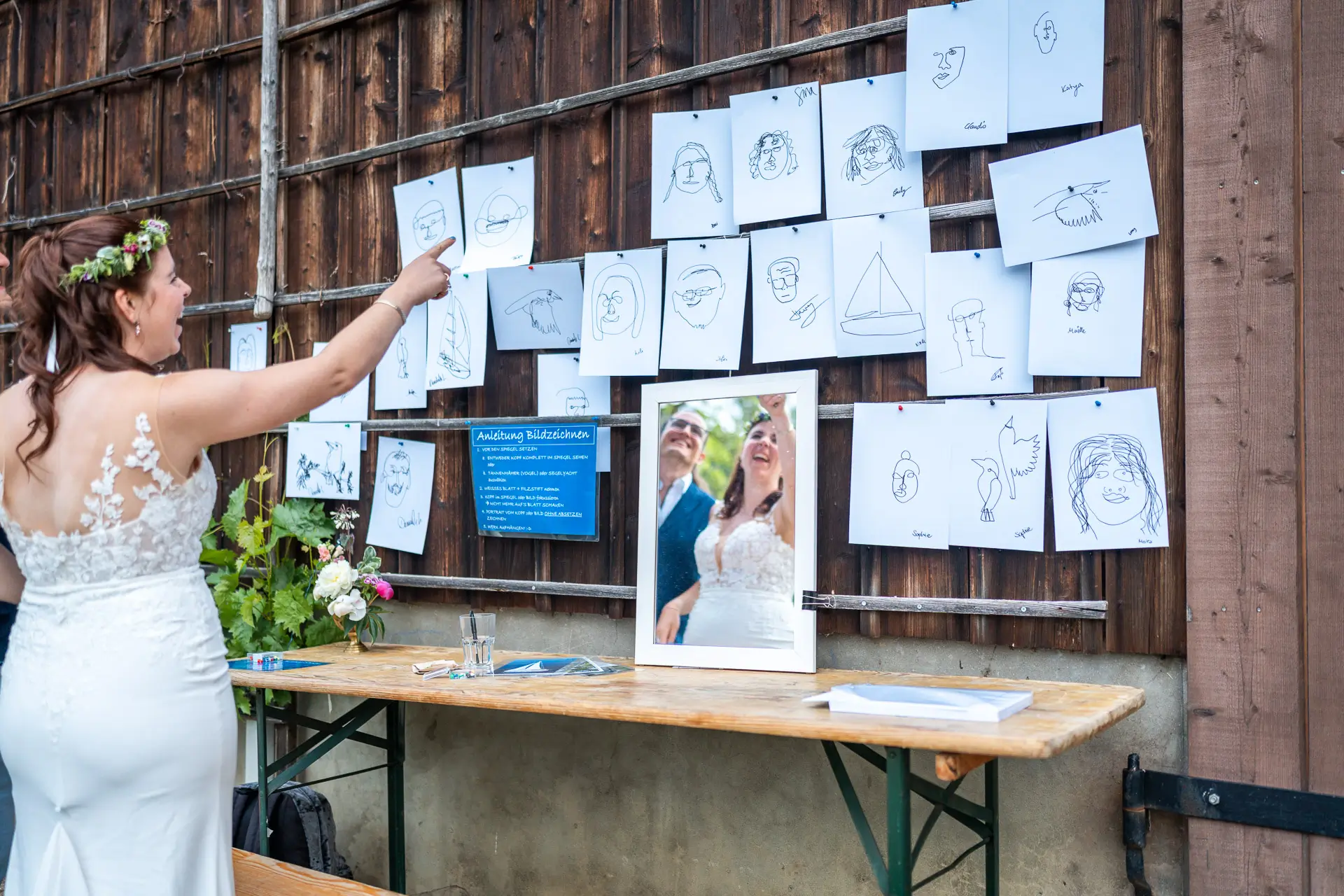 Hochzeitspaar Portrait Berghof Wiesendangen Umgebung