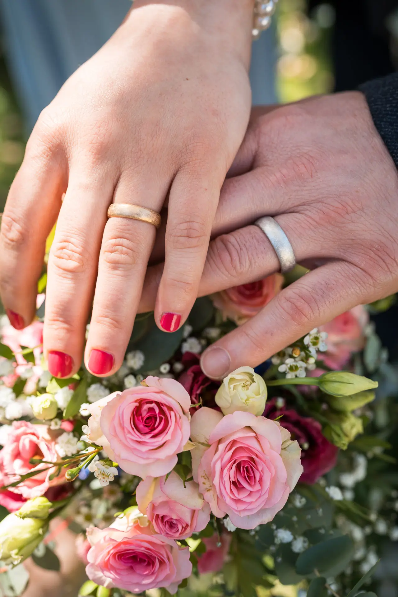 Ehering Detail Hochzeit