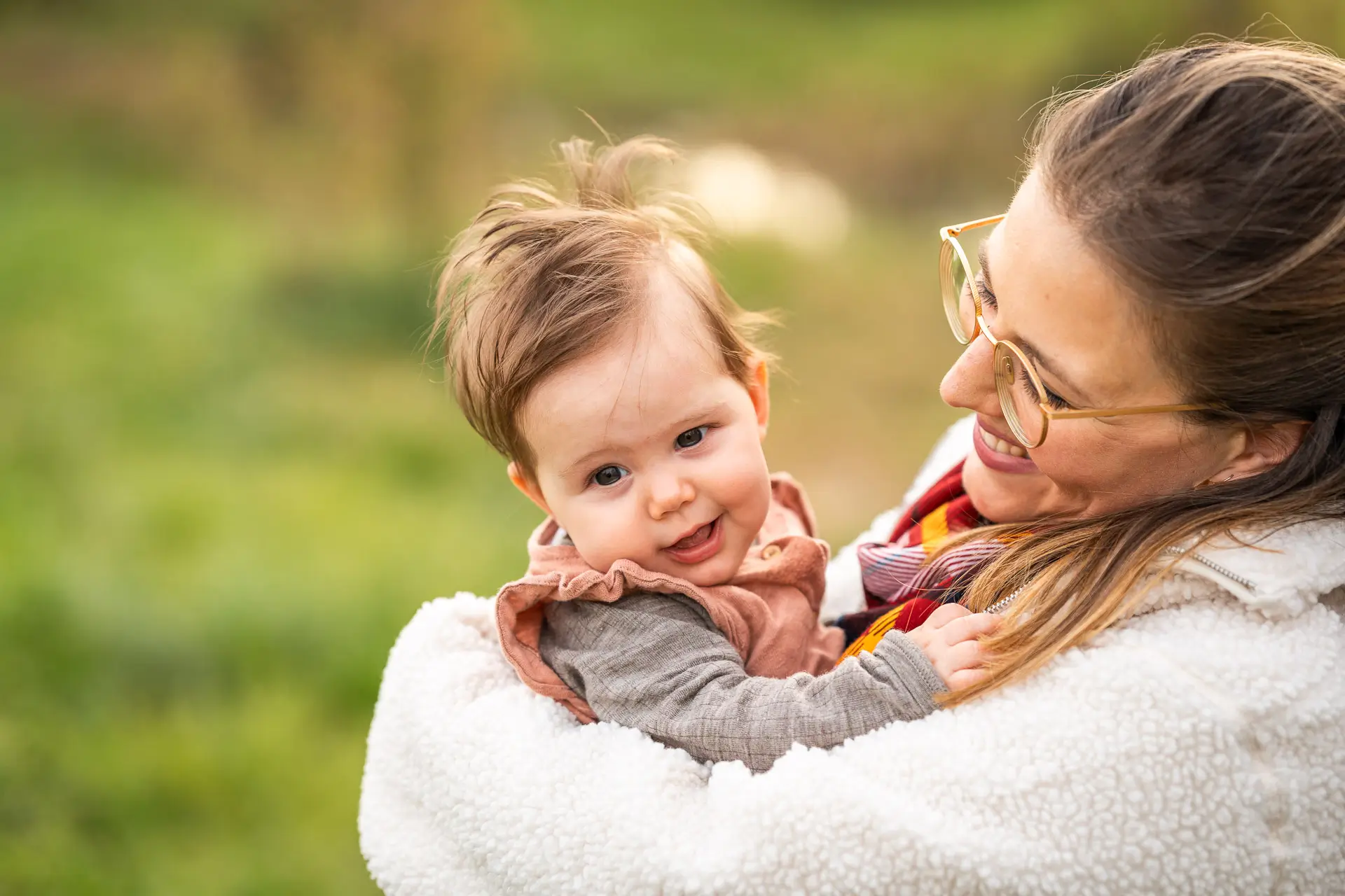 Natürliches Familienportrait in Wiesendangen
