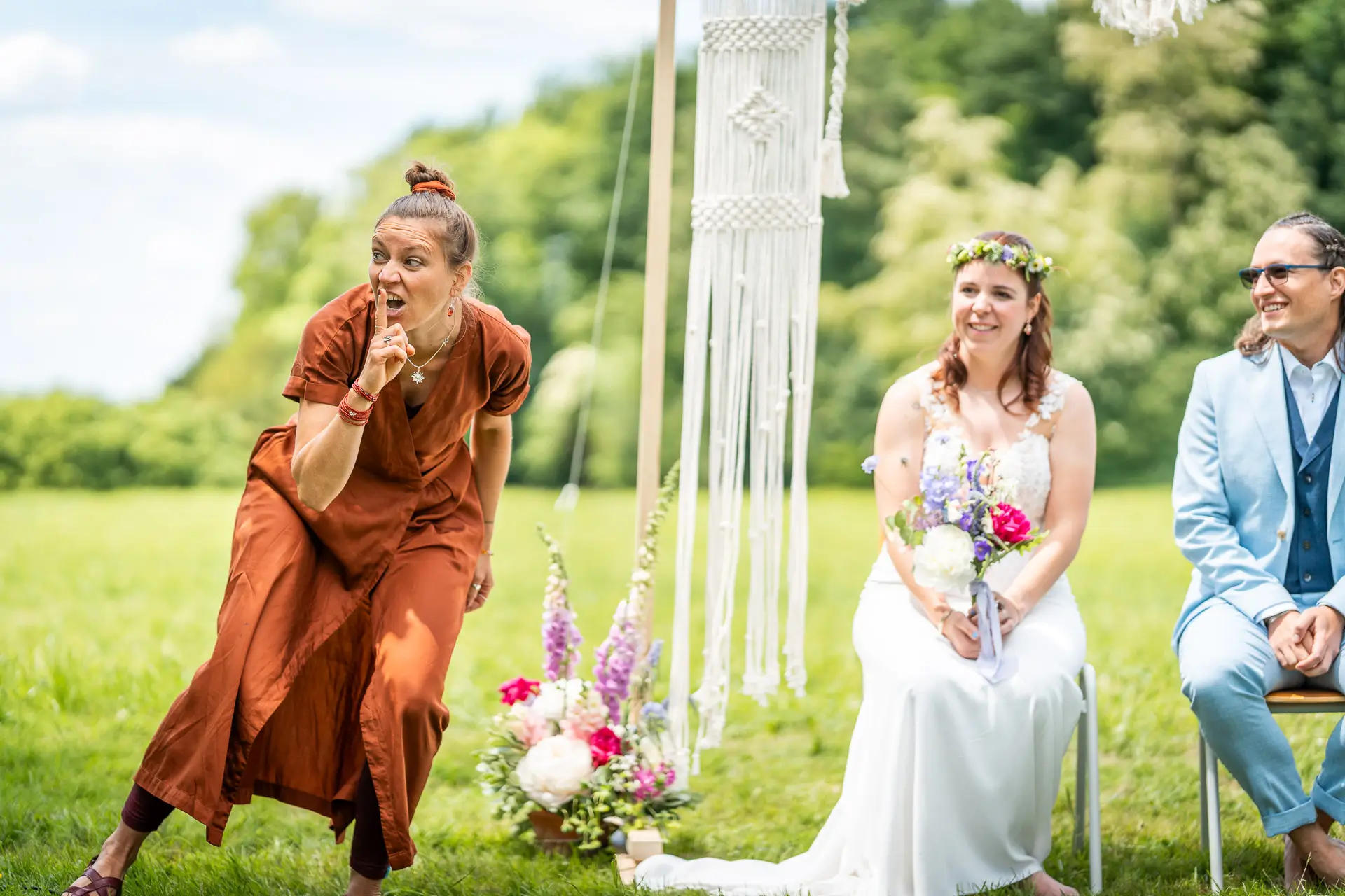Sommerhochzeit im Berghof Wiesendangen fotografiert