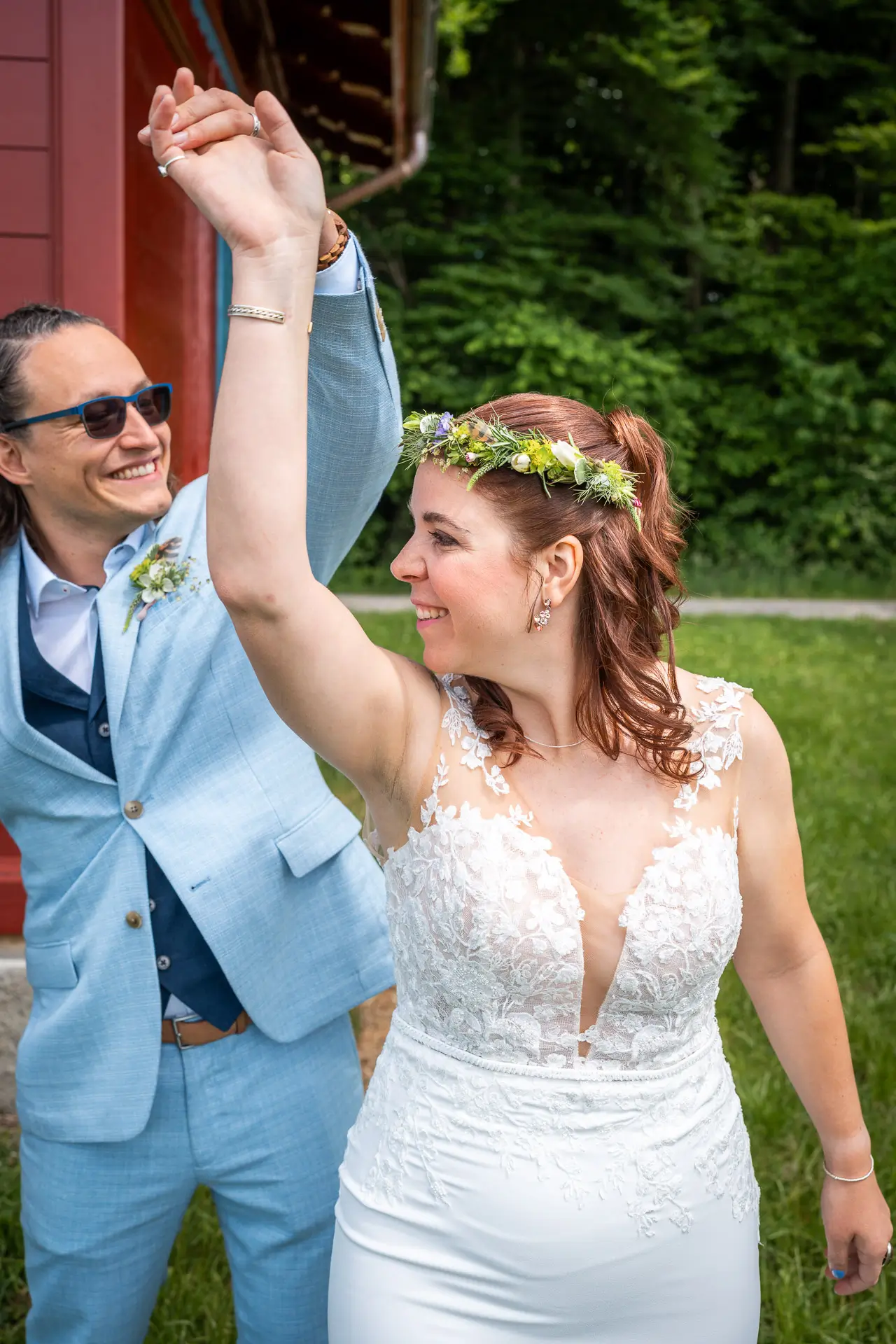 Hochzeitsreportage in Wiesendangen im Berghof