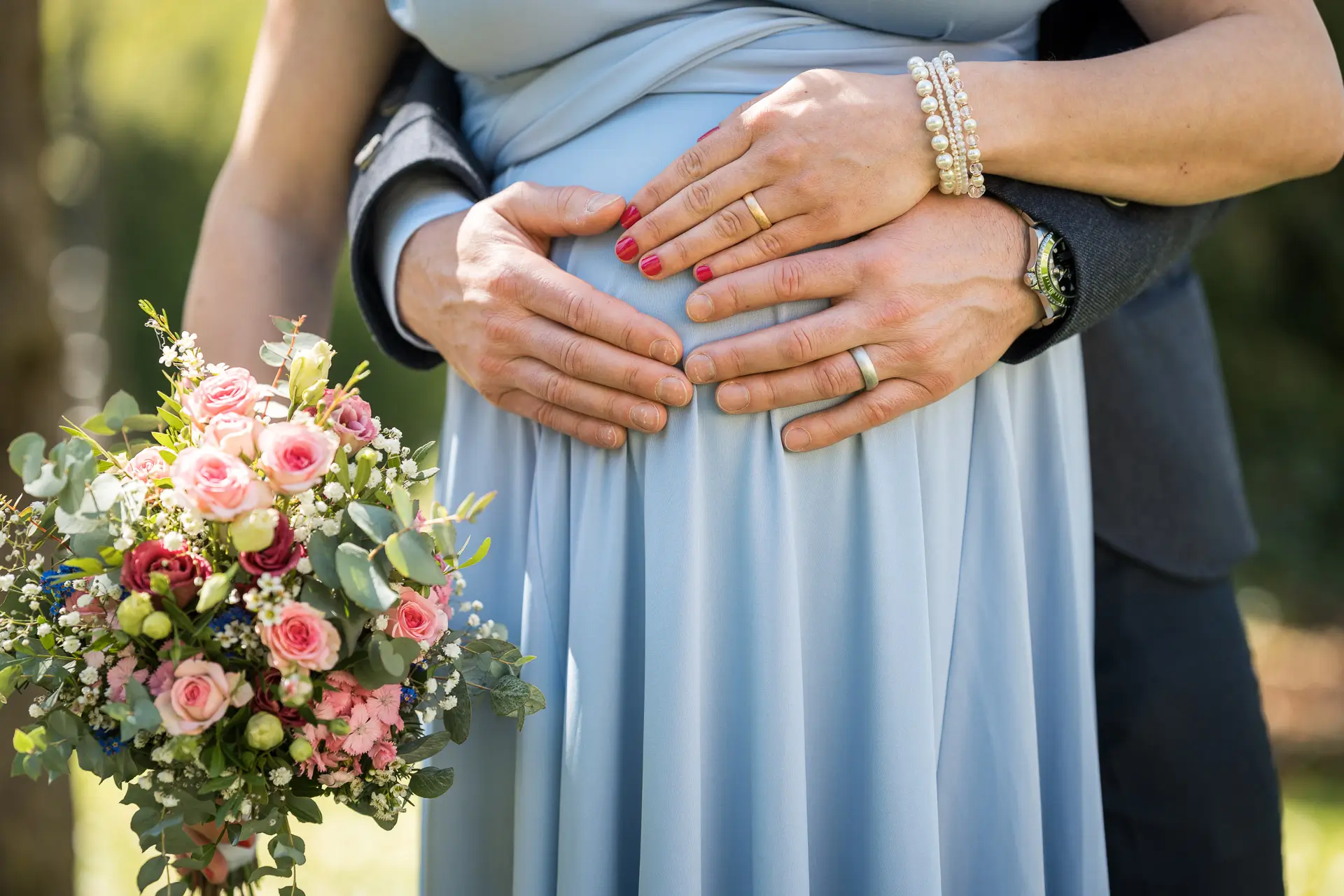 Babybauch Winterthur Hochzeit