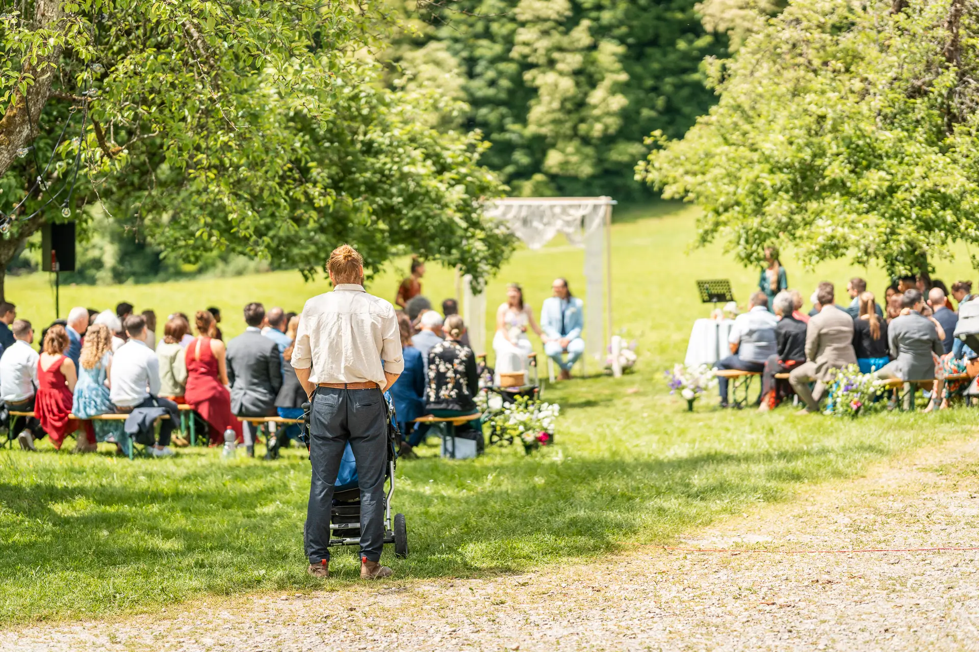 Hochzeitsreportage Berghof Wiesendangen natürliche Bilder