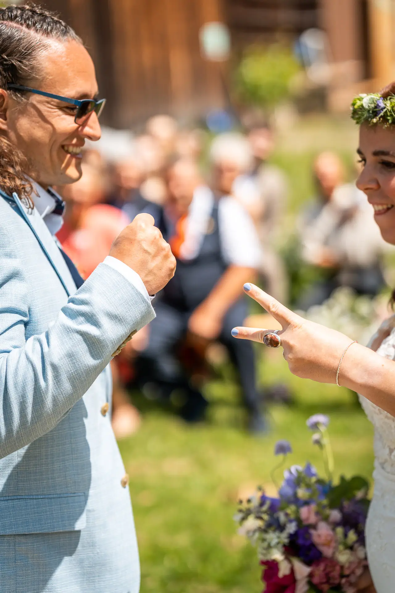 Ringtausch im Berghof in Wiesendangen