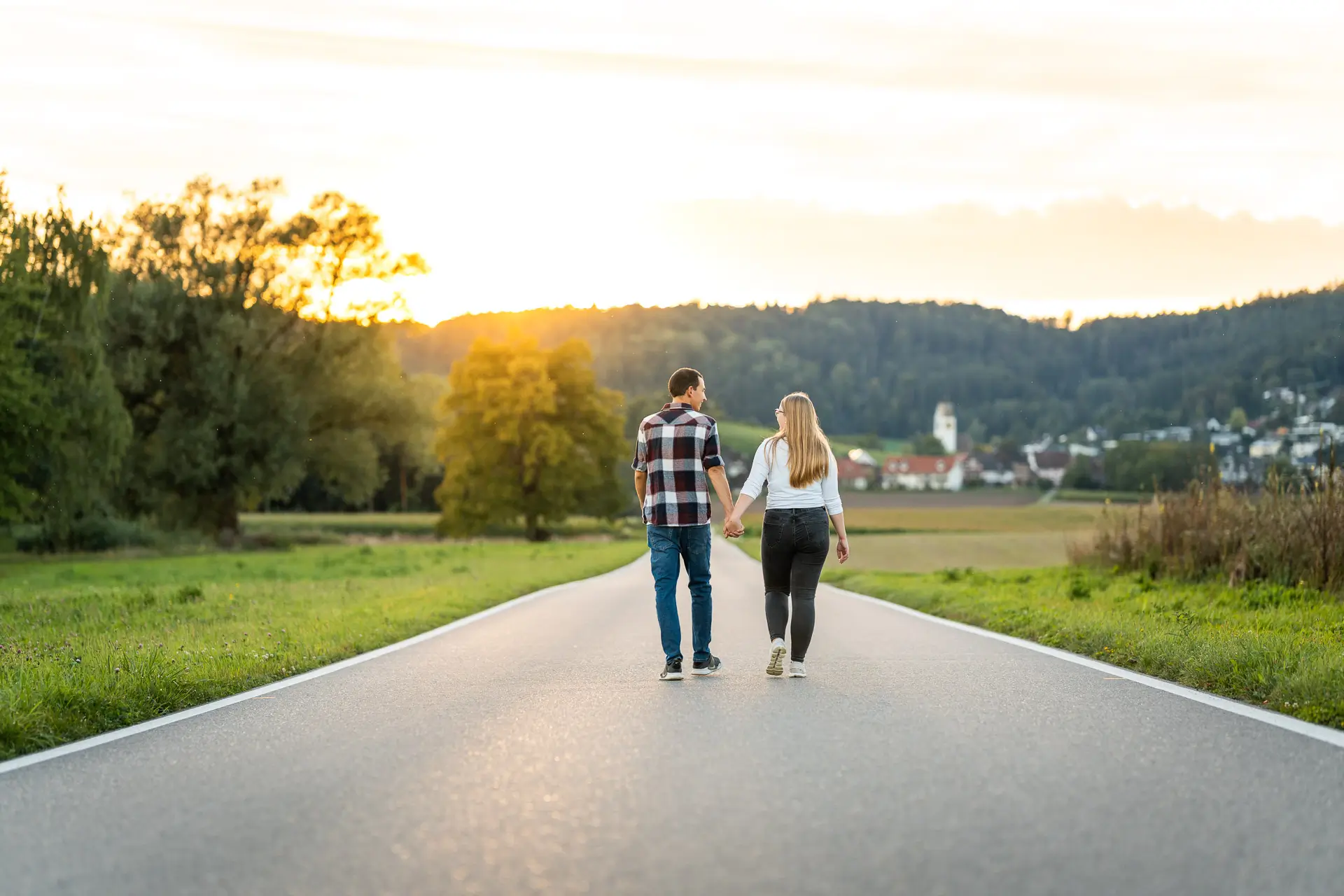 Romantisches Fotoshooting im Zürcher Unterland