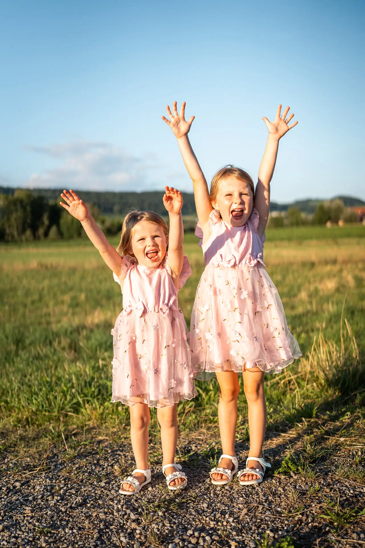 Familienmoment am Wasser im Thurgau