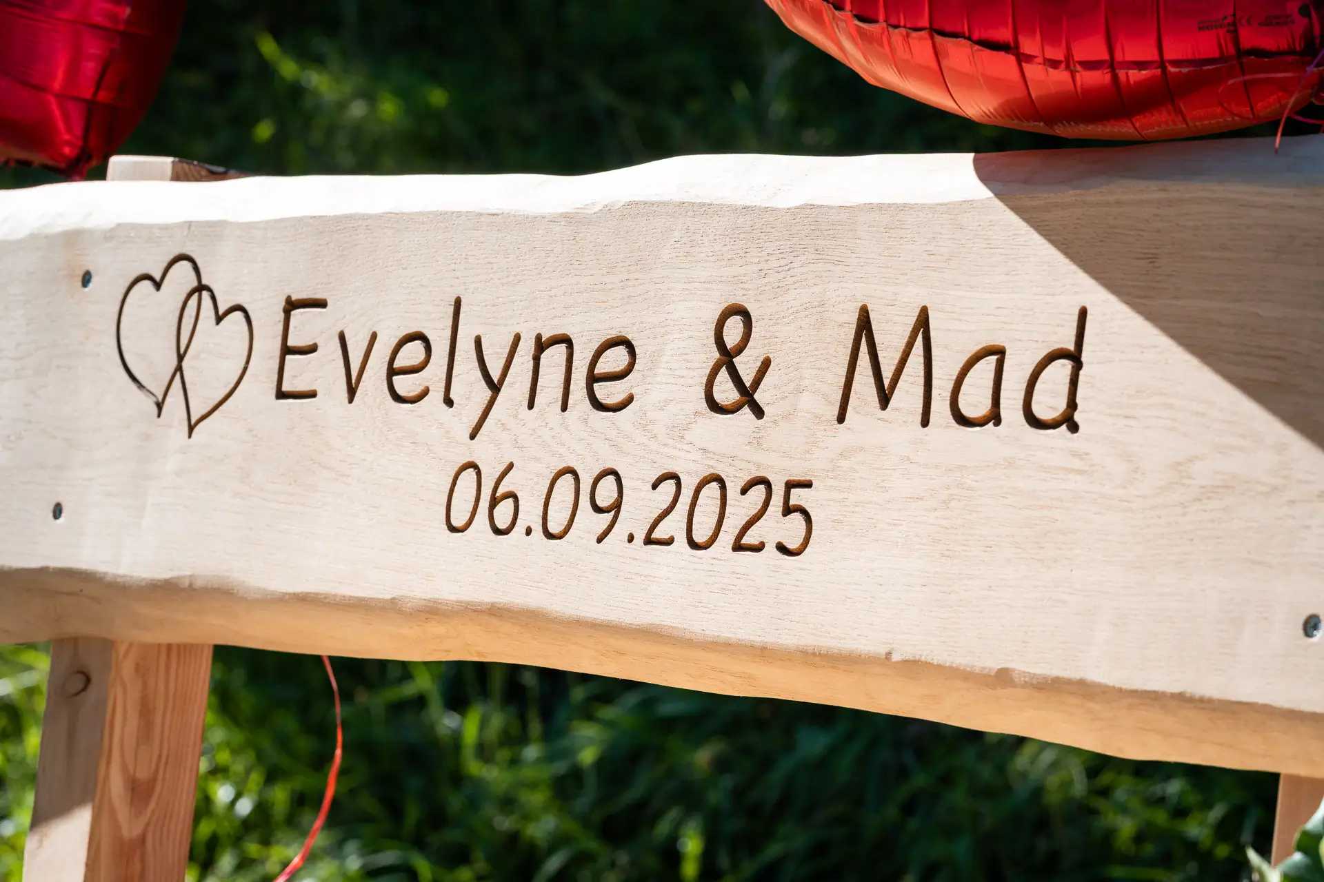 Bank als Hochzeitsgeschenk