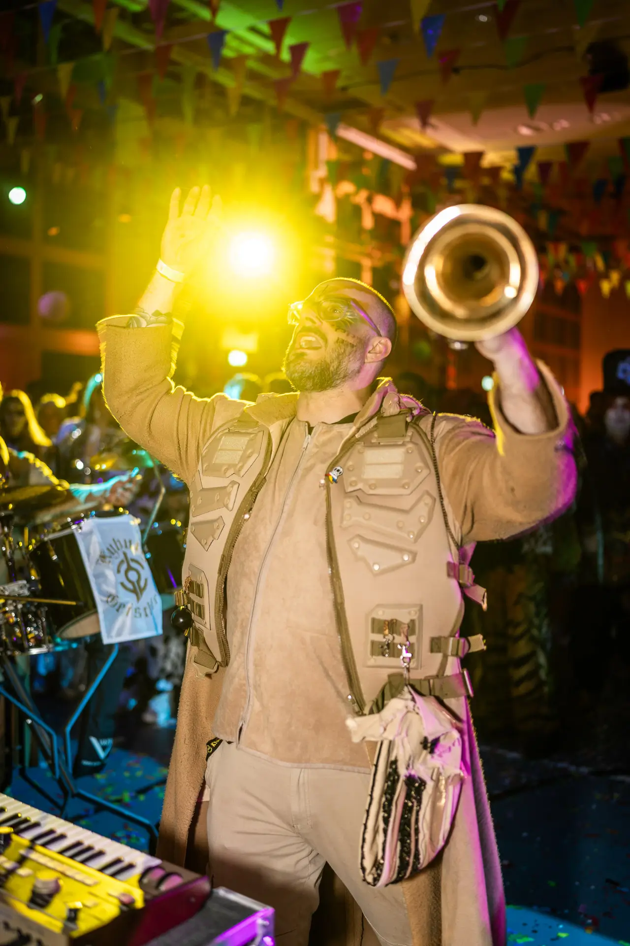 Guggenmusik Auftritt in Wiesendangen