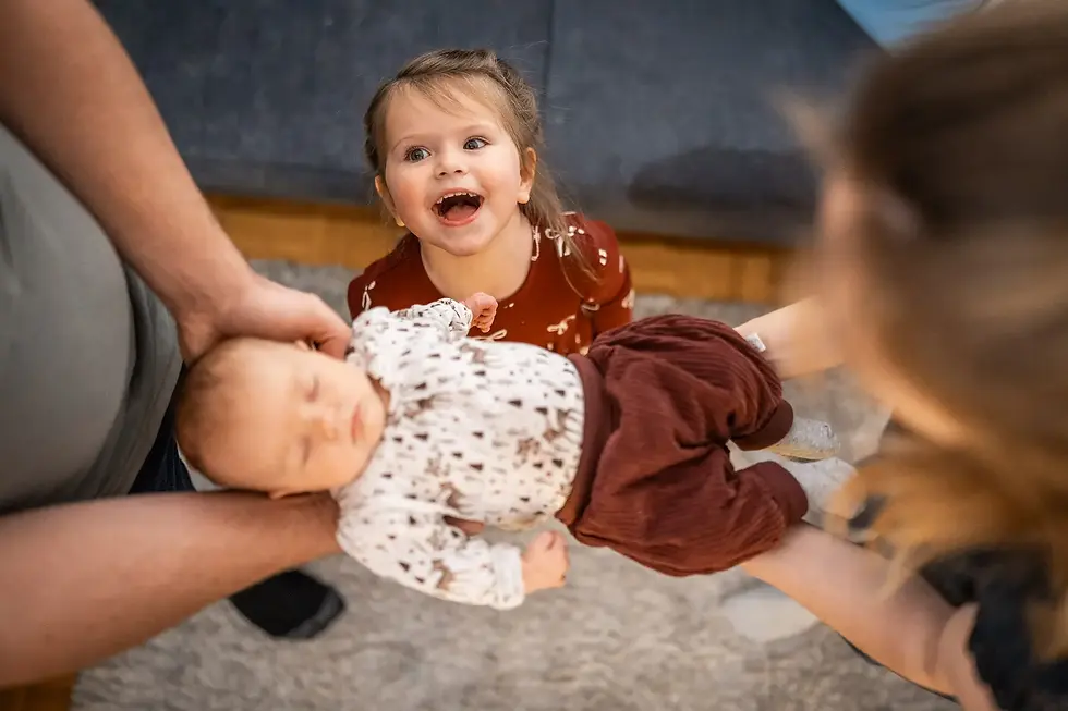 Newbornshooting als Homestory in Winterthur