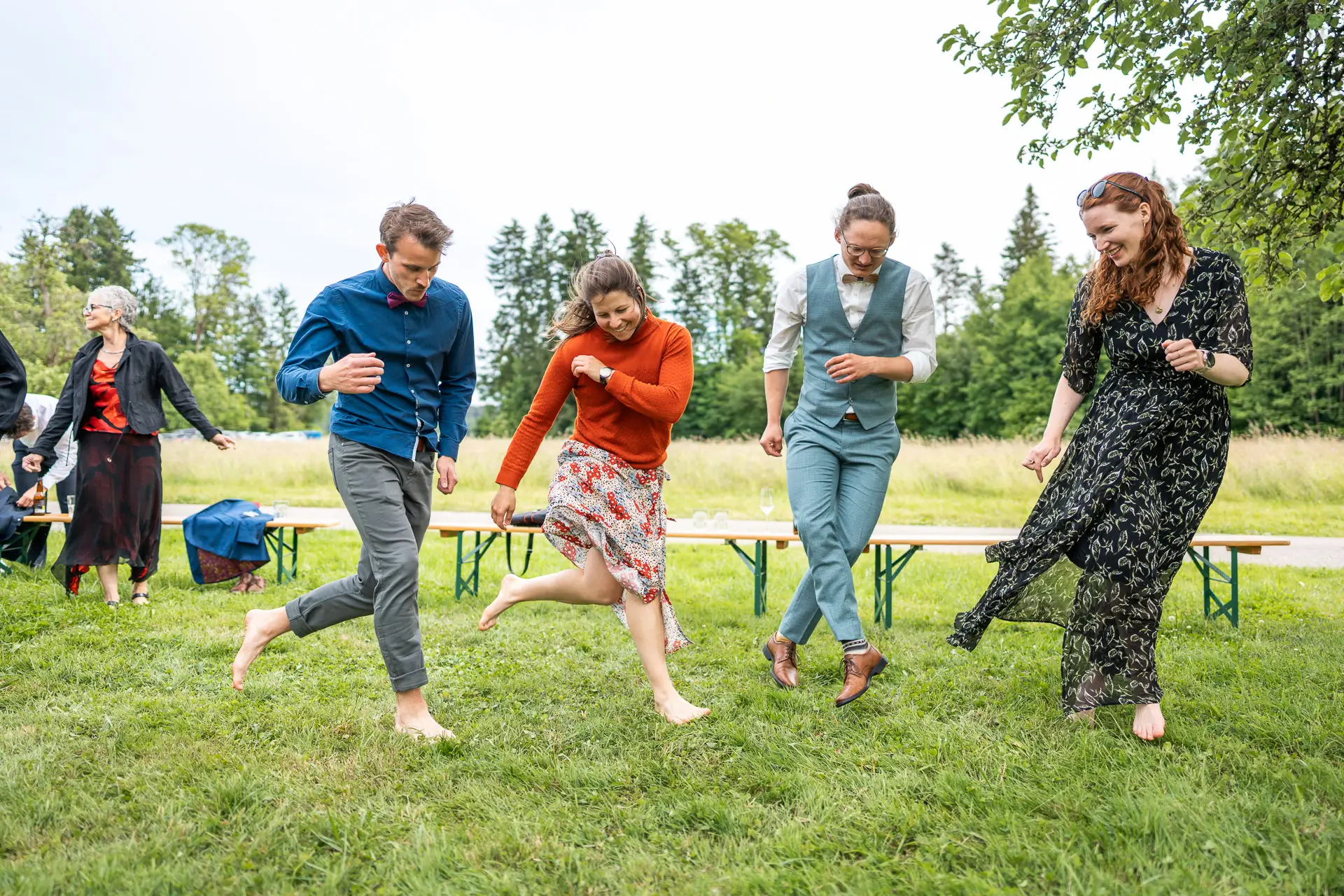 Tanzen im Berghof Wiesendangen an Hochzeit