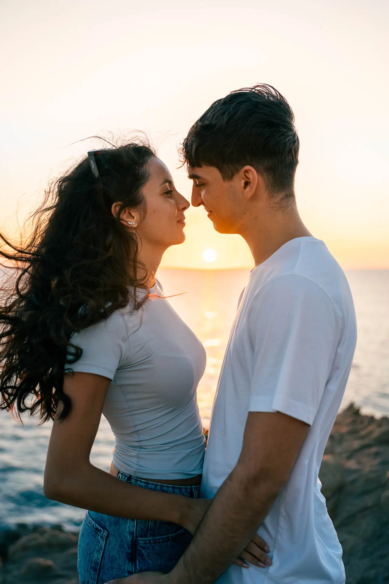 Sonnenuntergang am Meer auf Sardinien
