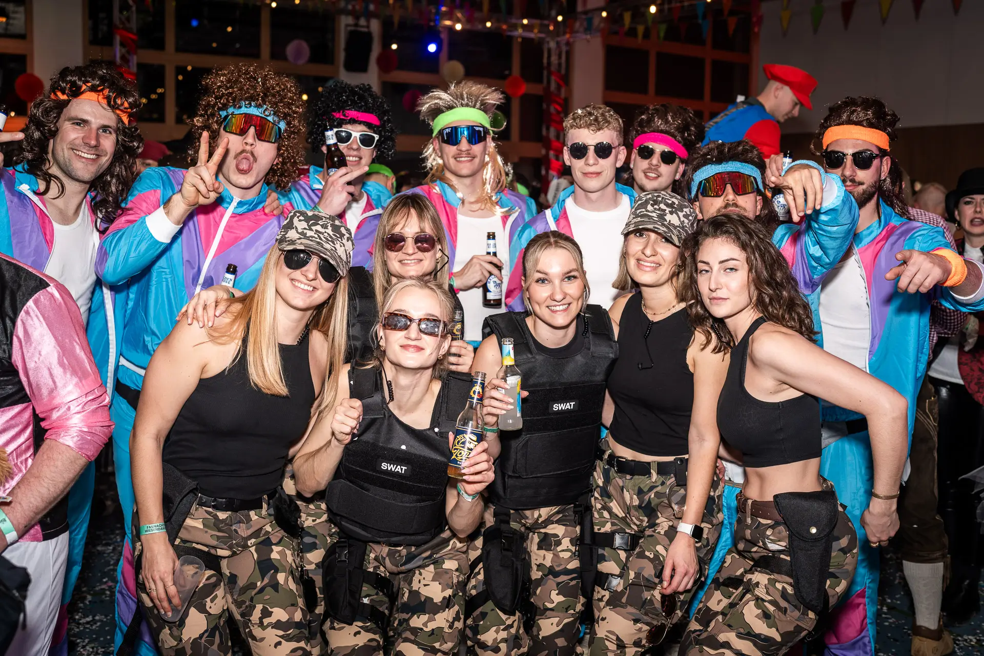 Party bis spät in die Nacht in der Wisenthalle