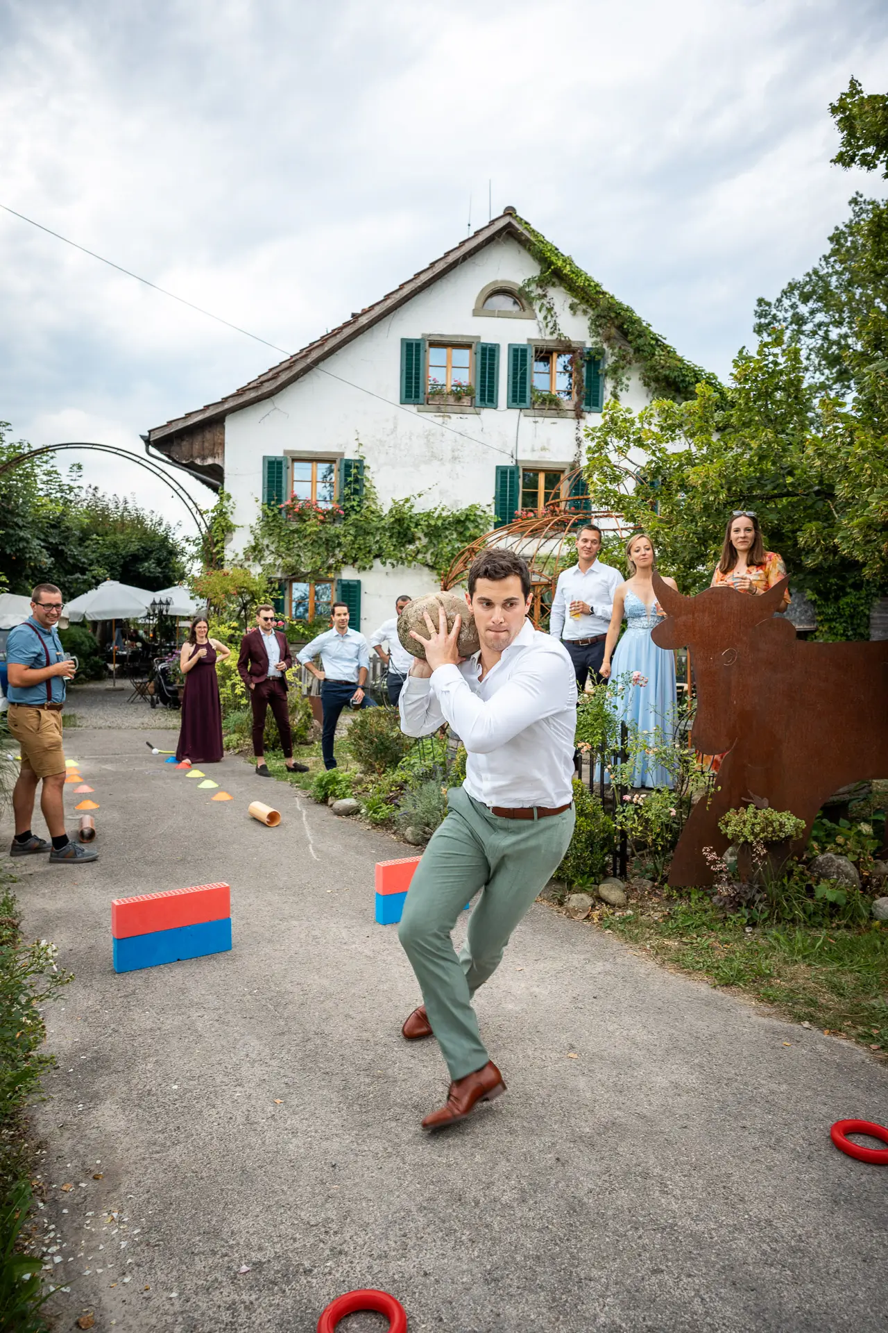 Am Charrewäg Produktion Darbietung