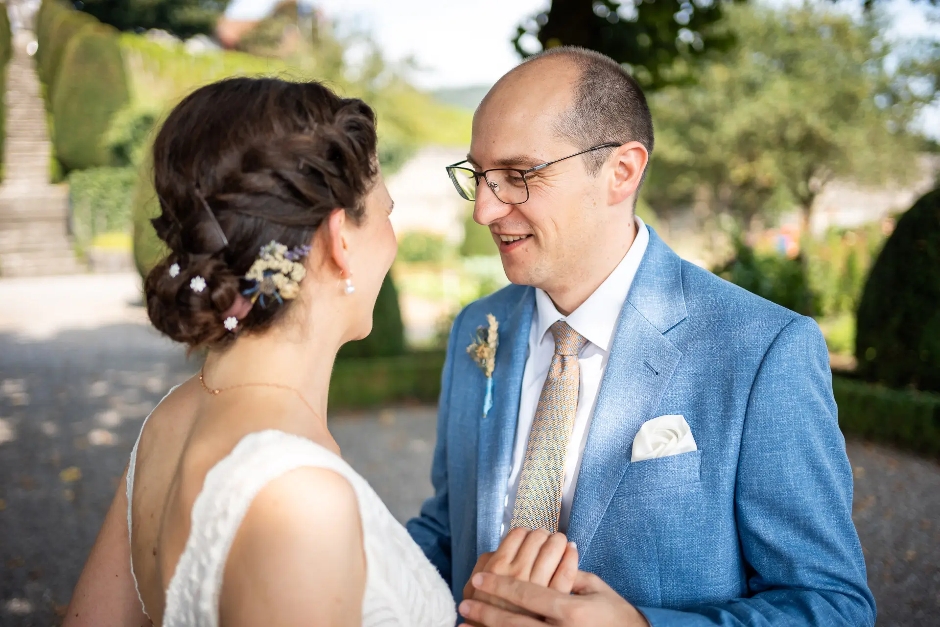 Hochzeit Schloss Wildegg Rosengarten