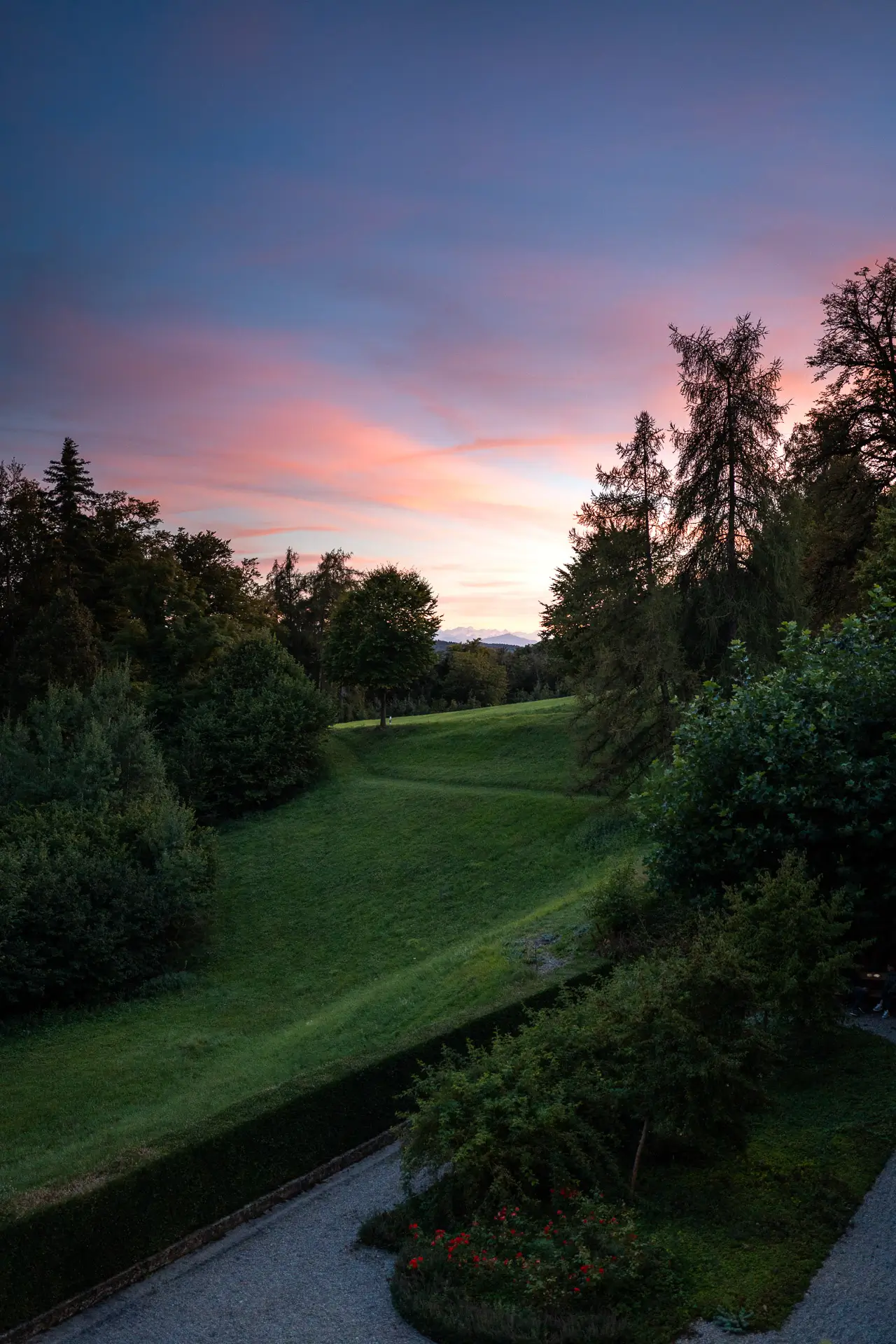 Abendstimmung im Gyrenbad