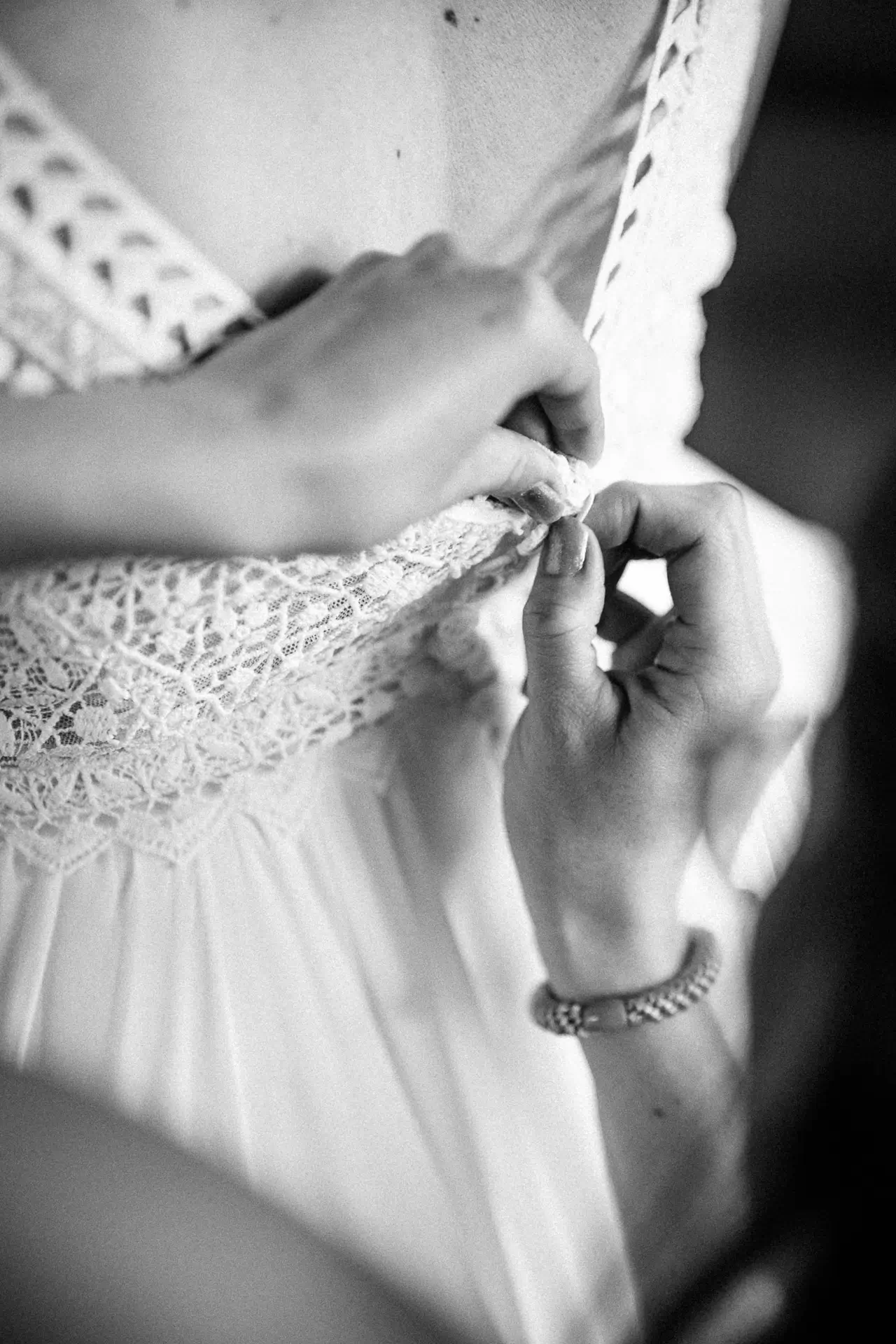 Getting Ready Braut