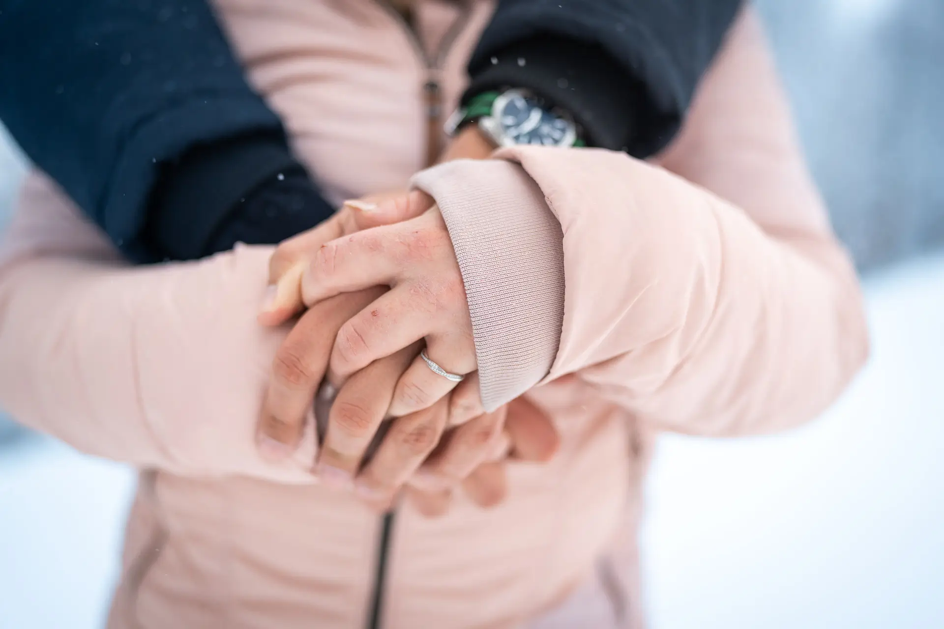 Verlobungsshooting Winter Winterthur