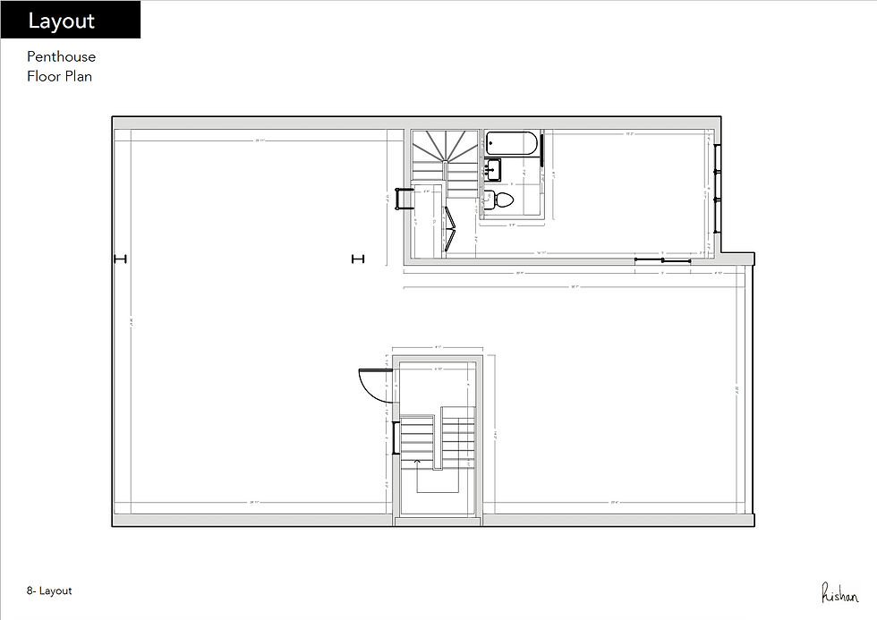 Penthouse Floor Plan
