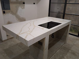 Revestimiento de cuarzo para cocina