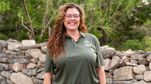 Taymn Hapshie is the business manager of Live Oak Studio Landscapers