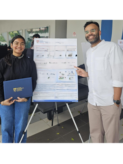 Rajashree won a poster award !