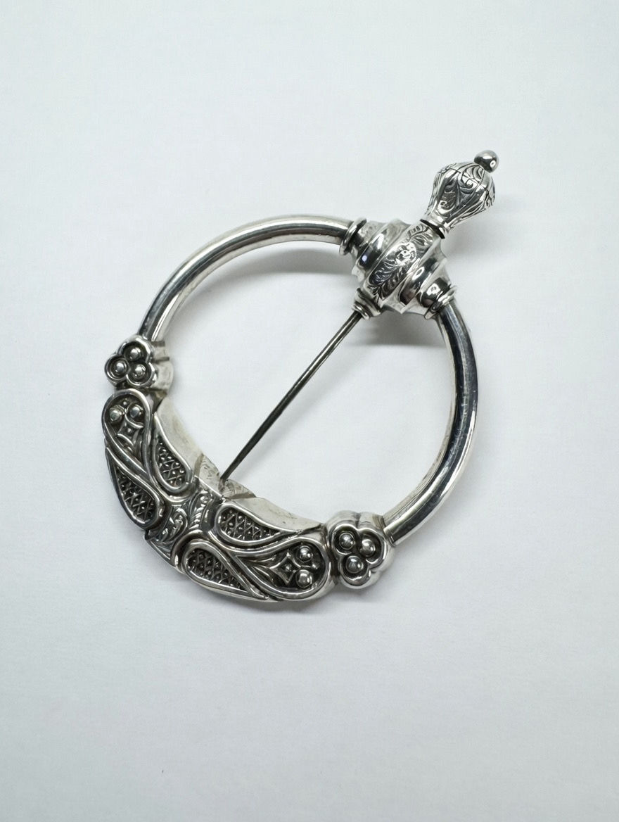 Antique Silver Kilt Pin
