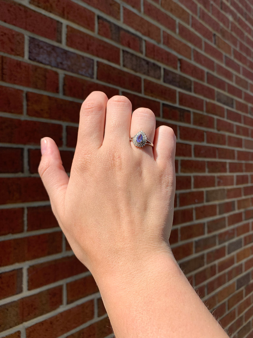 Thumbnail: Tanzanite & Diamond Ring