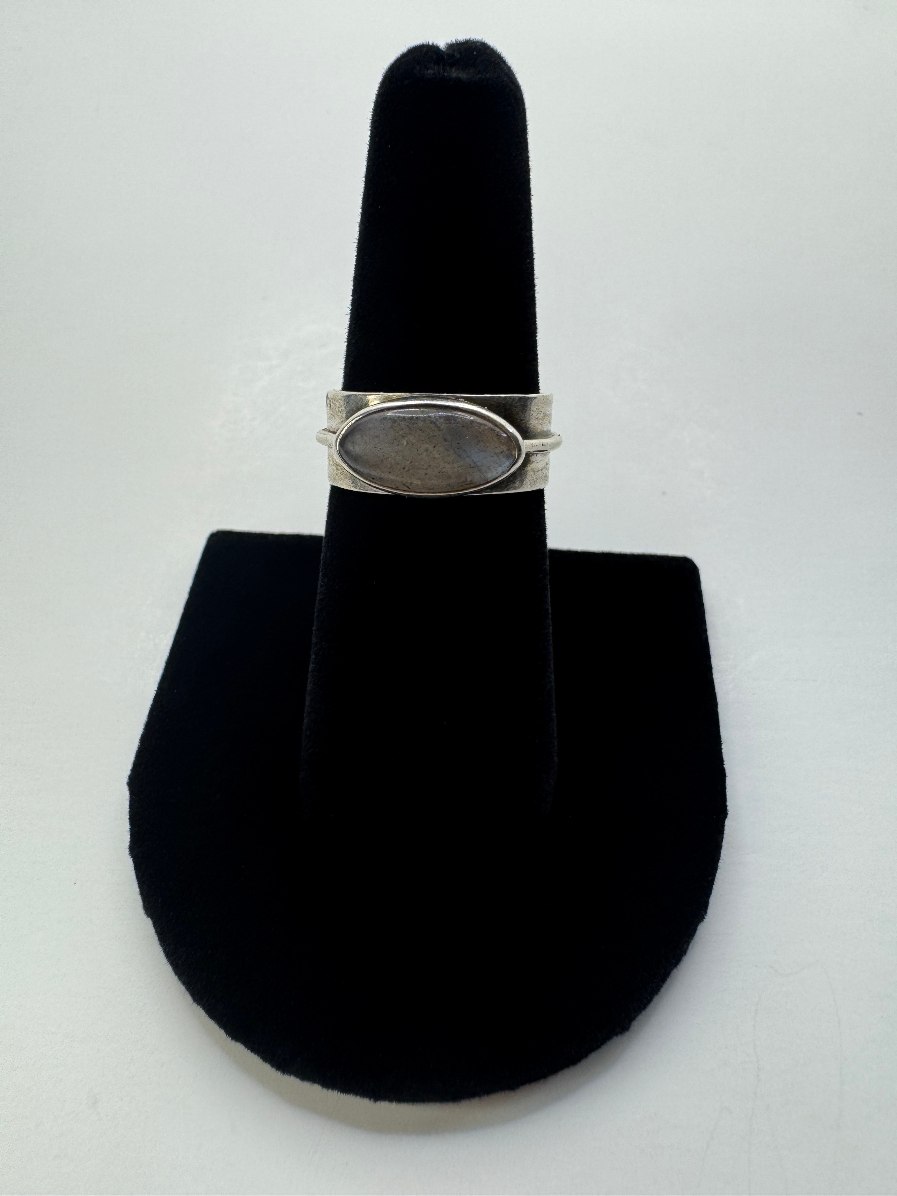 Labradorite Silver Ring