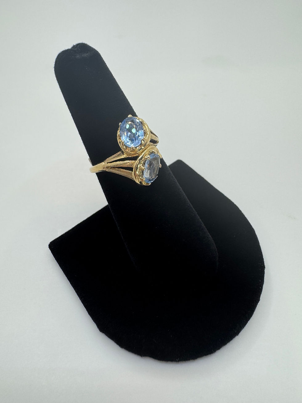 Thumbnail: Blue Spinel Bypass Ring