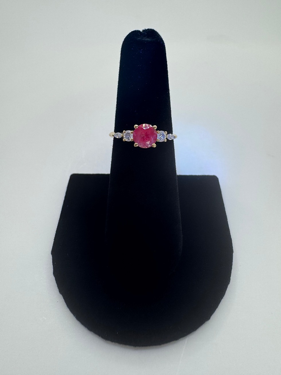 Thumbnail: Indian Alexandrite & Diamond Ring
