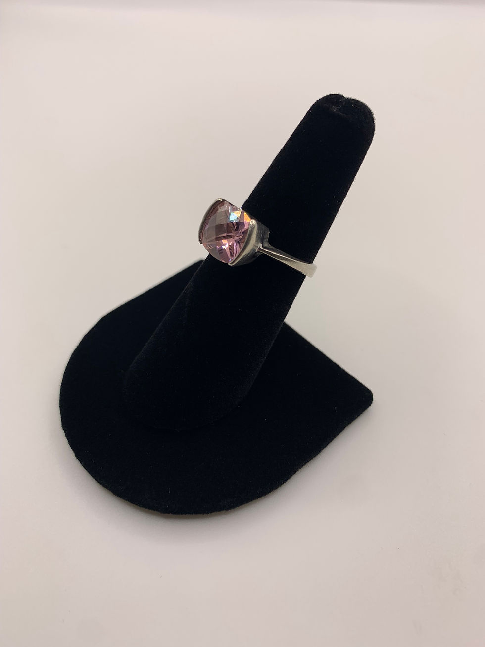 Thumbnail: Cushion Cut Pink Ice Ring
