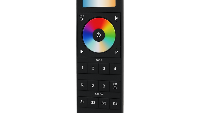 50237 - Télécommande RF RGB + CCT, 4 zones