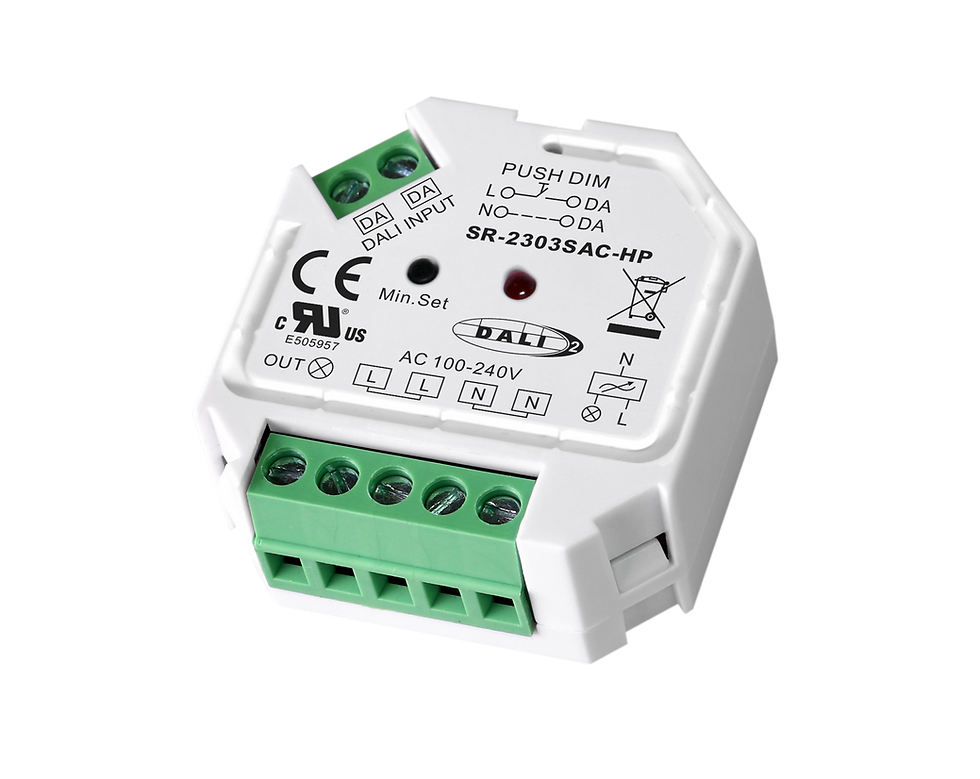 Miniature : 50100 - Variateur AC coupure de phase DALI-2 + push, 400 W