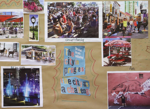 Workshop: ‘Re-imagining public spaces and place-making through collaging’