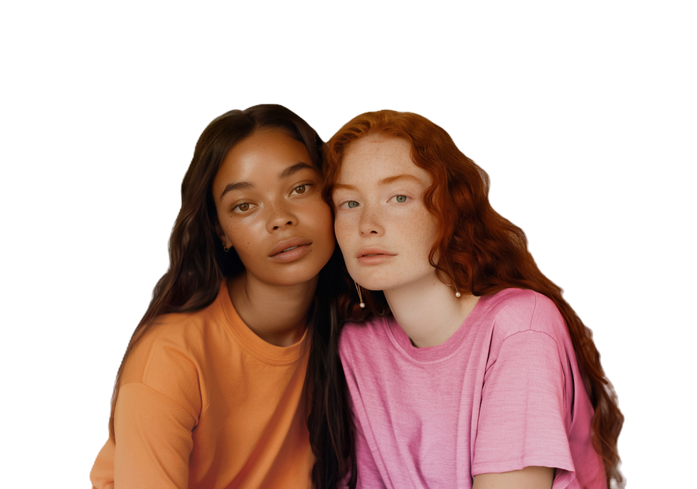 Diverse Friendship Portrait