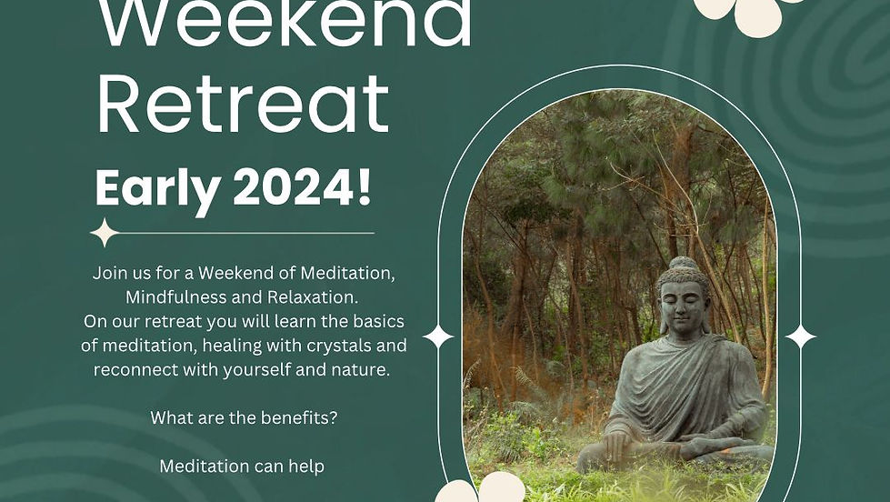 Spiritual weekend retreat 2026