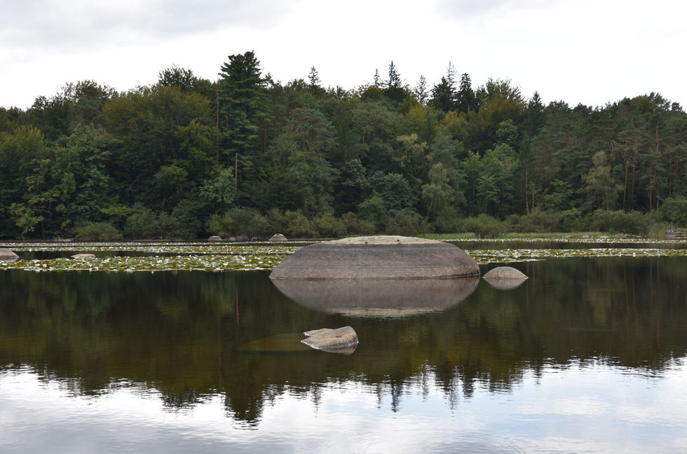 Le Lac du Merle dans le Sidobre dans le Tarn