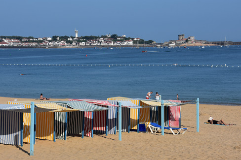 La plage de Saint-Jean-de-Luz au Pays Basque
