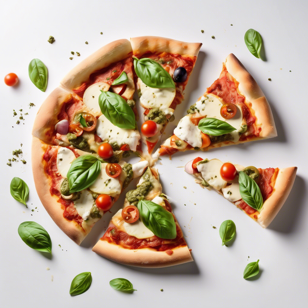 Arranged Food and Objects